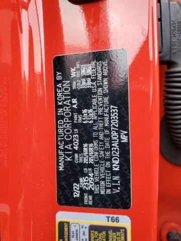 KNDJ23AU0P7203537 KIA SOUL LX