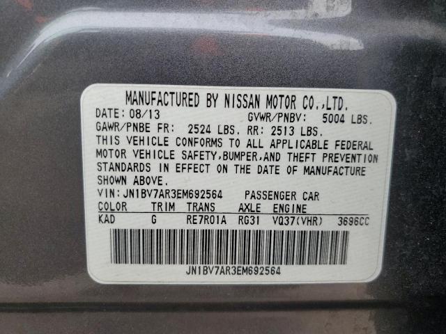 JN1BV7AR3EM692564 Infiniti Q50 BASE