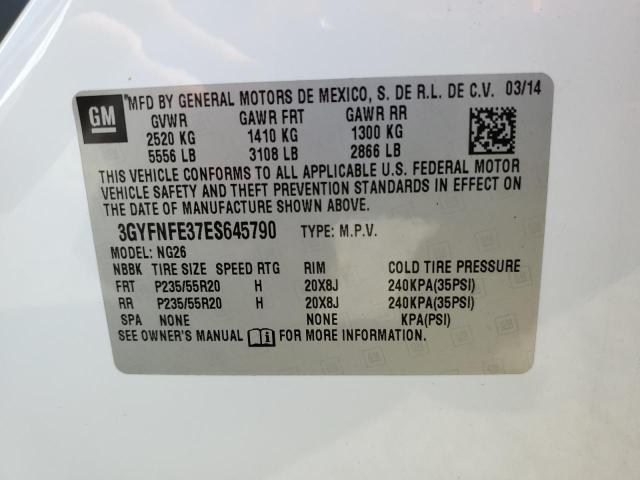 3GYFNFE37ES645790 Cadillac Srx Performance Collection