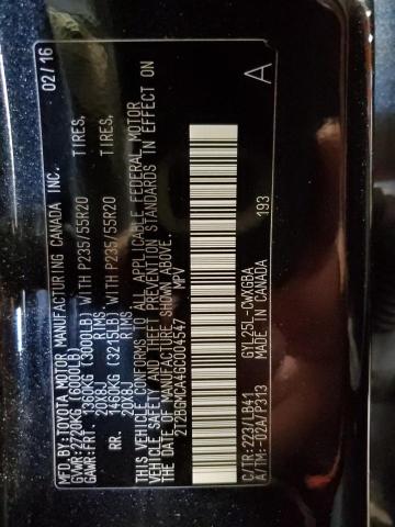 2T2BGMCA4GC004547 Lexus Rx 450h Base