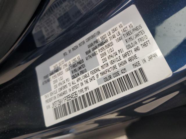 JM3TCBAY1P0654639 Mazda Cx-9 Touring Plus