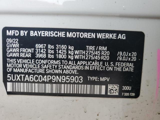 5UXTA6C04P9N95903 BMW X5 Xdrive45e