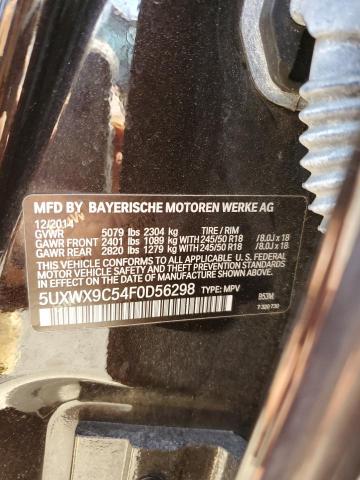 5UXWX9C54F0D56298 BMW X3 Xdrive28i