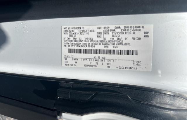 1FTYE1ZM3KKA59308 Ford Transit T-150