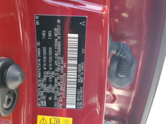 2T2ZZMCA4GC032258 Lexus RX 350