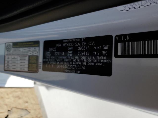 3KPF44AC2RE715574 KIA FORTE GT