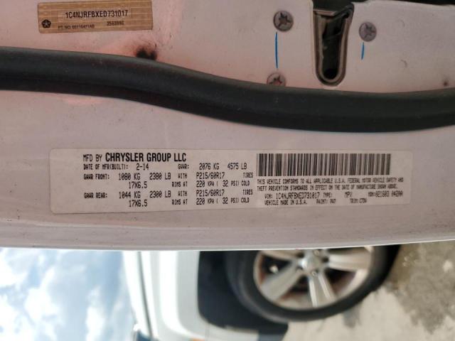 1C4NJRFBXED731017 Jeep Patriot Latitude
