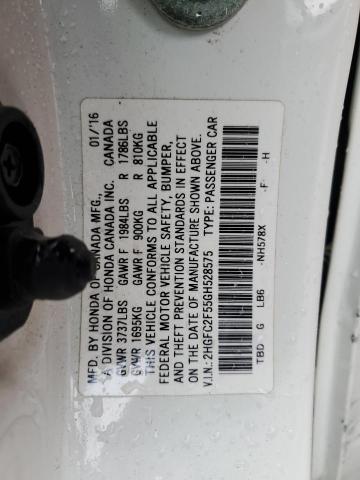 2HGFC2F55GH528575 Honda Civic Lx