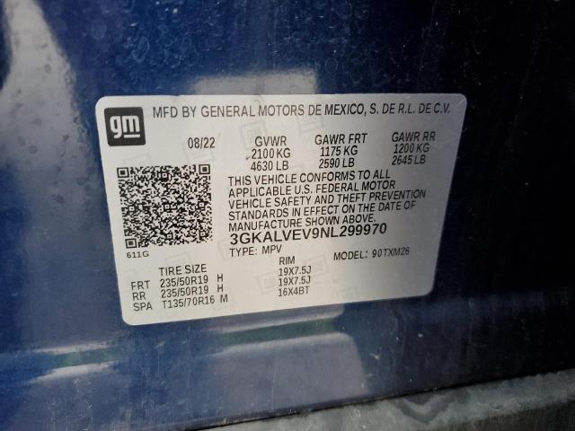 3GKALVEV9NL299970 GMC Terrain Slt