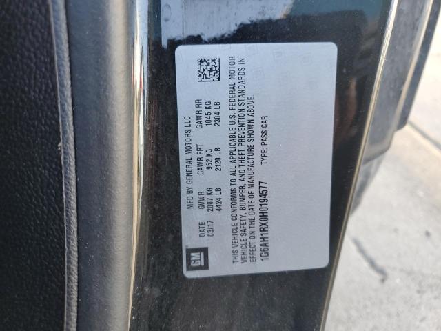1G6AH1RX0H0194577 Cadillac ATS LUXURY