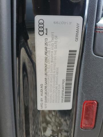 WAUENAF46JA077620 Audi A4 Premium Plus