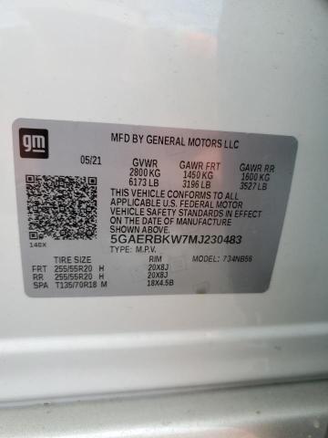 5GAERBKW7MJ230483 Buick Enclave Essence