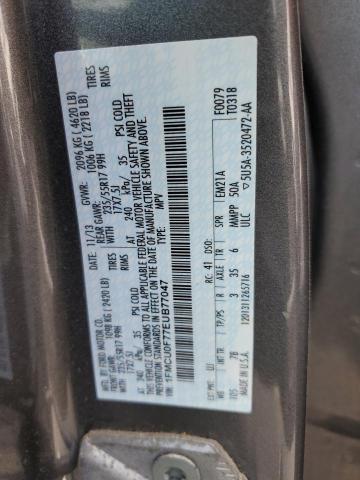 1FMCU0F77EUB77047 Ford ESCAPE S