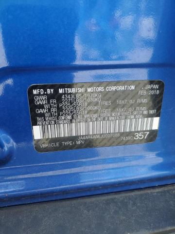JA4AR4AW6JU007088 Mitsubishi Outlander