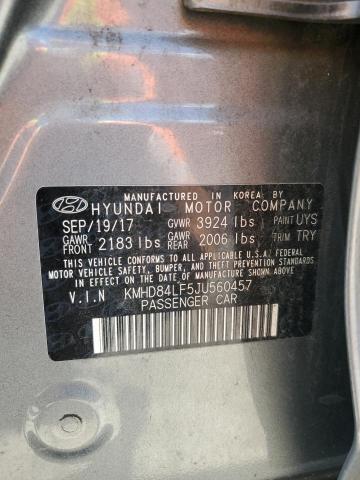 KMHD84LF5JU560457 Hyundai ELANTRA SEL