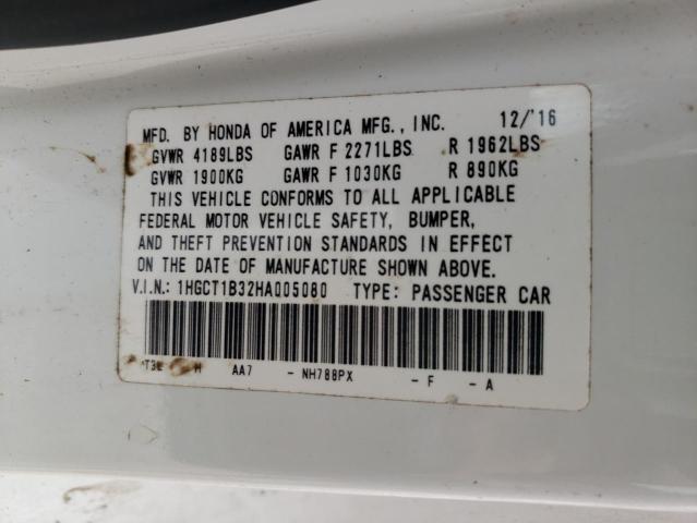 1HGCT1B32HA005080 Honda Accord Lx-s