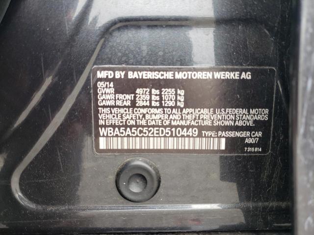 WBA5A5C52ED510449 BMW 528 I