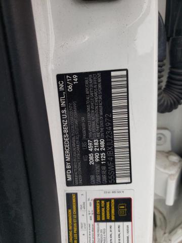 55SWF4JBXJU234972 Mercedes-Benz C 300