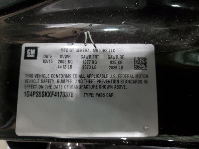 1G4PS5SKXF4173378 Buick Verano