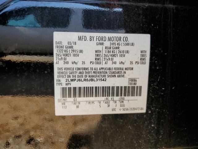 2LMPJ6LR0JBL31542 Lincoln Mkx Reserve