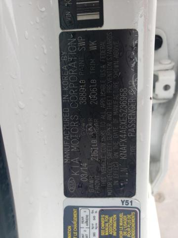 KNAFX4A6XE5236968 KIA FORTE LX