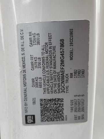 3GCNWAEF2MG457868 Chevrolet Silverado C1500
