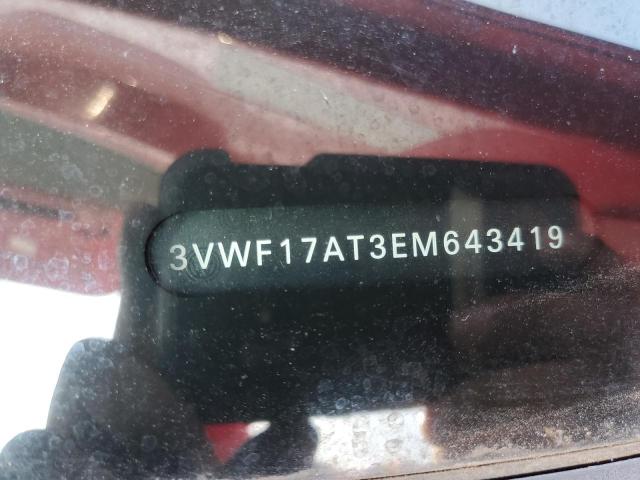 3VWF17AT3EM643419 Volkswagen Beetle