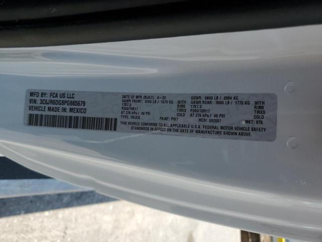3C6JR6DG8PG665679 RAM 1500 Classic Tradesman