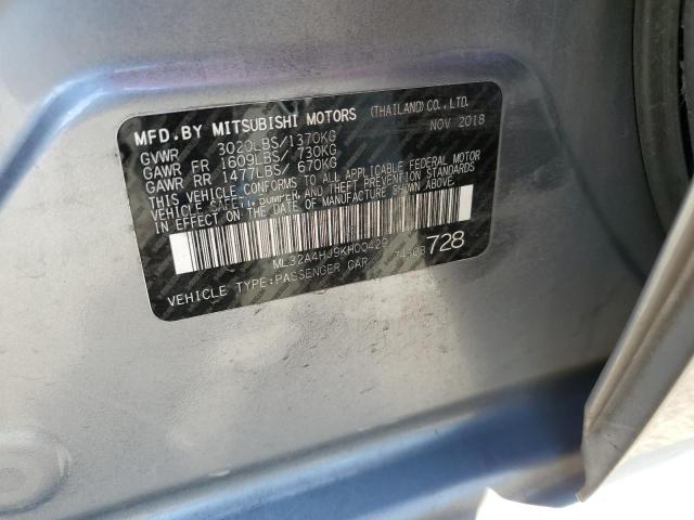 ML32A4HJ9KH004291 Mitsubishi MIRAGE SE