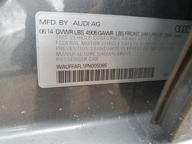 WAUFFAFL1FN005085 Audi A4 Premium Plus
