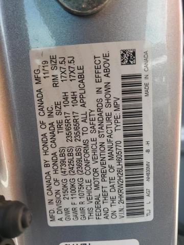 2HKRW2H26LH605770 Honda CR-V LX