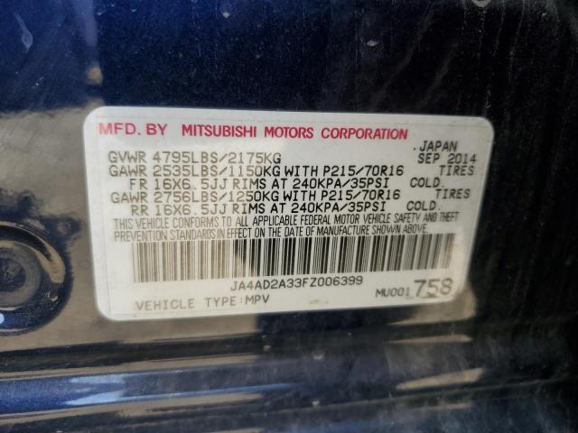 JA4AD2A33FZ006399 Mitsubishi Outlander Es