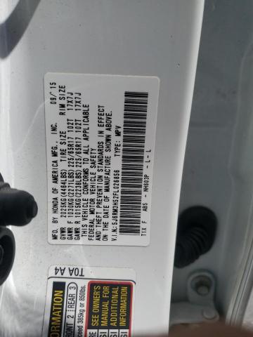 5J6RM3H52FL026856 Honda CR-V EX