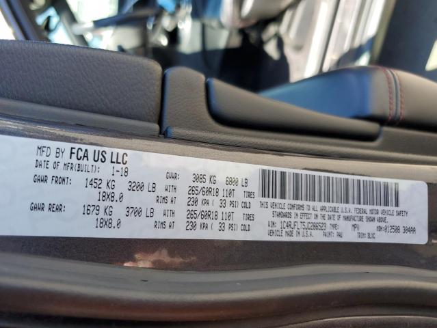 1C4RJFLT5JC286523 Jeep Grand Cherokee Trailhawk