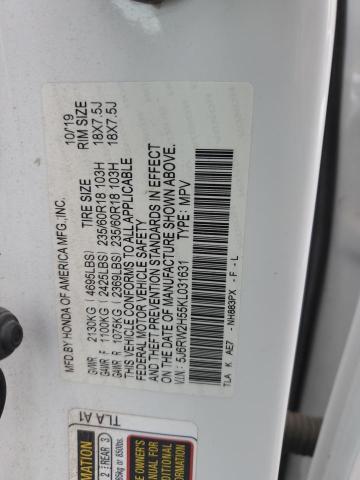 5J6RW2H55KL031631 Honda CR-V EX