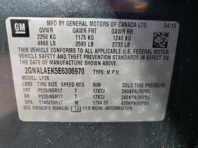 2GNALAEK5E6306970 Chevrolet EQUINOX LS