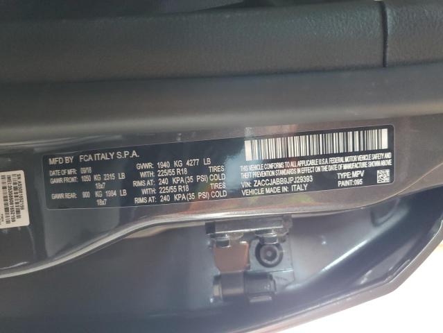 ZACCJABB9JPJ29393 Jeep Renegade Latitude