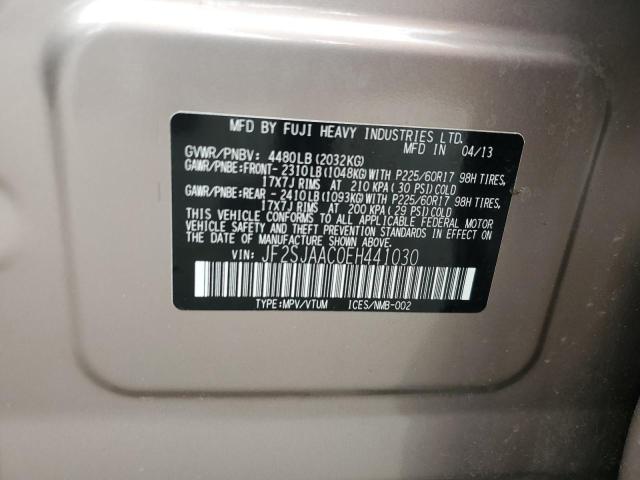 JF2SJAAC0EH441030 Subaru Forester 2.5i