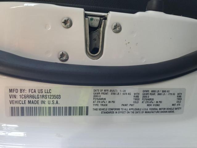 1C6RR6LG1RS123503 RAM 1500 Classic Slt
