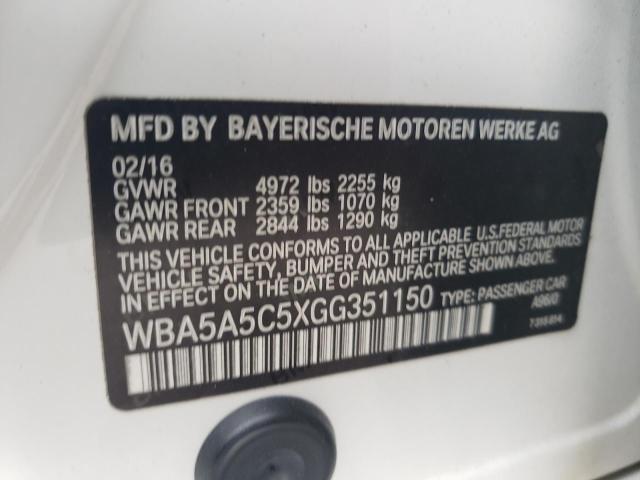 WBA5A5C5XGG351150 BMW 528 I