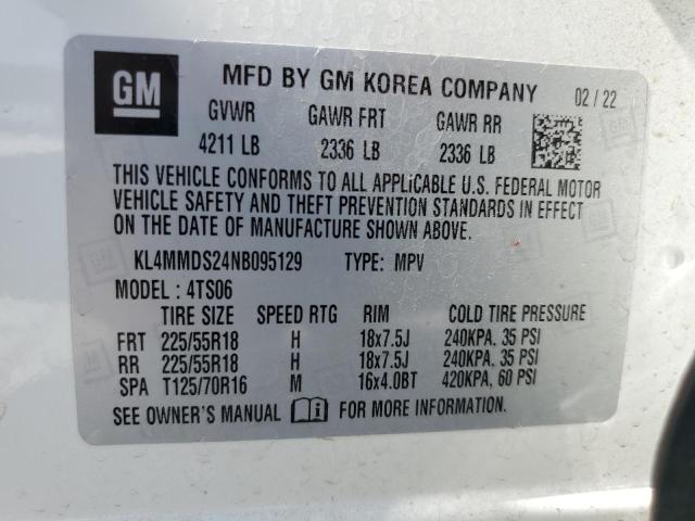 KL4MMDS24NB095129 Buick Encore Gx Select