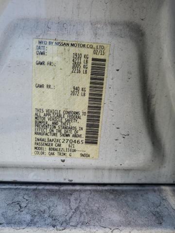 1N4AL3AP2FC270465 Nissan ALTIMA 2.5
