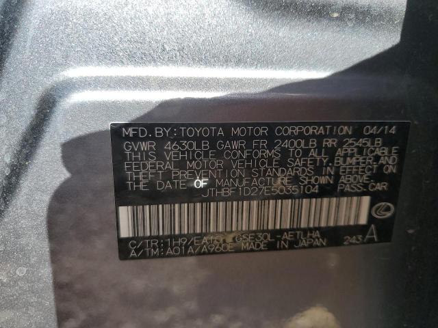JTHBF1D27E5035104 Lexus IS 250