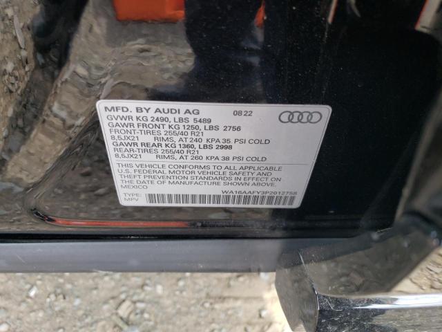 WA16AAFY3P2012758 Audi Q5 Sportback Prestige 45