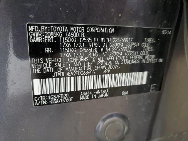 JTMBFREV2ED068655 Toyota RAV4 LE