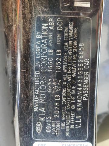 KNADN4A36G6626658 KIA RIO EX