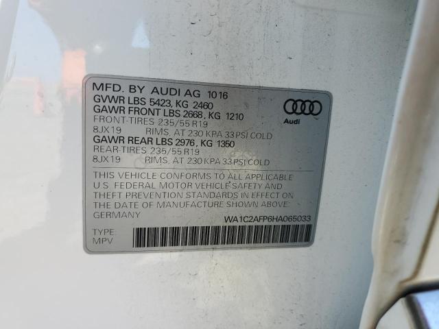 WA1C2AFP6HA065033 Audi Q5 PREMIUM