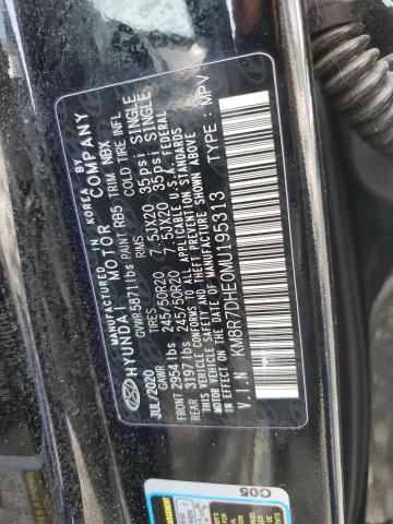 KM8R7DHE0MU195313 Hyundai Palisade Calligraphy