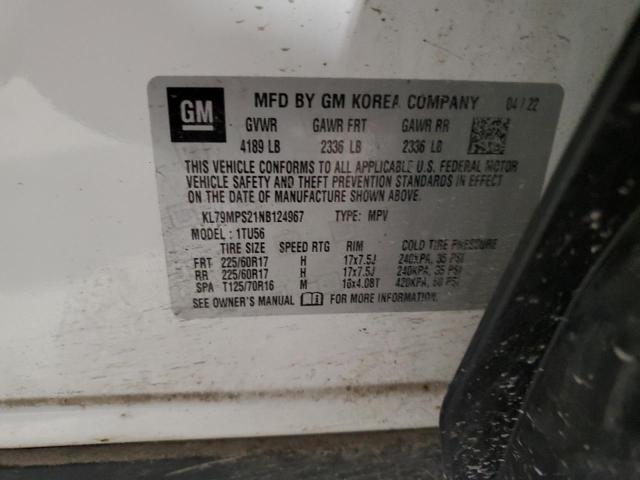 KL79MPS21NB124967 Chevrolet Trailblazer Lt