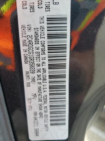 2C4RDGCG1GR350220 Dodge Grand Caravan Sxt